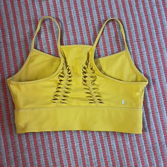 Le Ore workout set, golden yellow - Picture 4 of 7